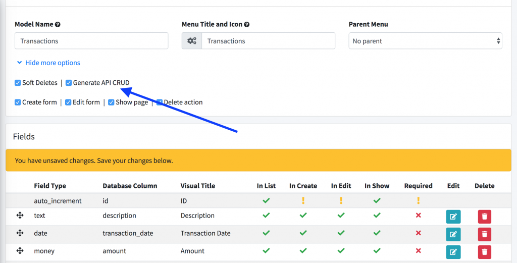 QuickAdminPanel API Generator with Laravel Passport – Quick Admin Panel
